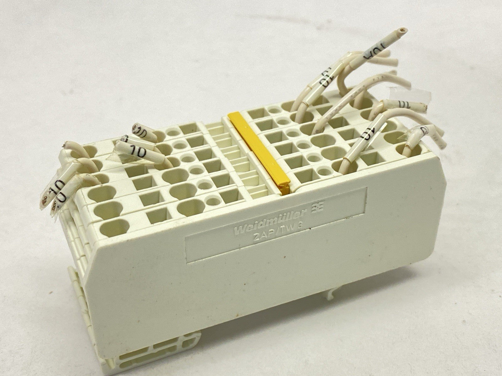 ZDU 2,5/4AN WS | Weidmuller Feed-Through Terminal Block White 1683480000 LOT OF 6 - Used - Maverick Industrial Sales