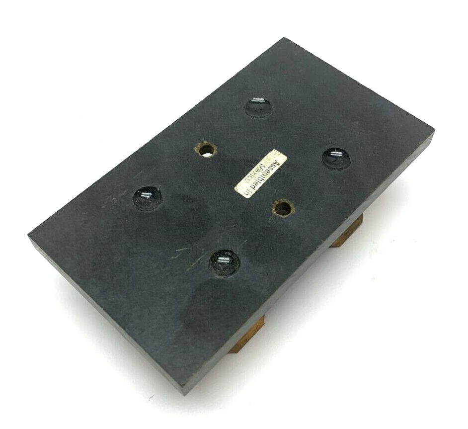 4287 | Bussman Fuseblock 2-Pole w/ Bussmann DL60-10 NON-15 One Time Fuses - Used - Maverick Industrial Sales