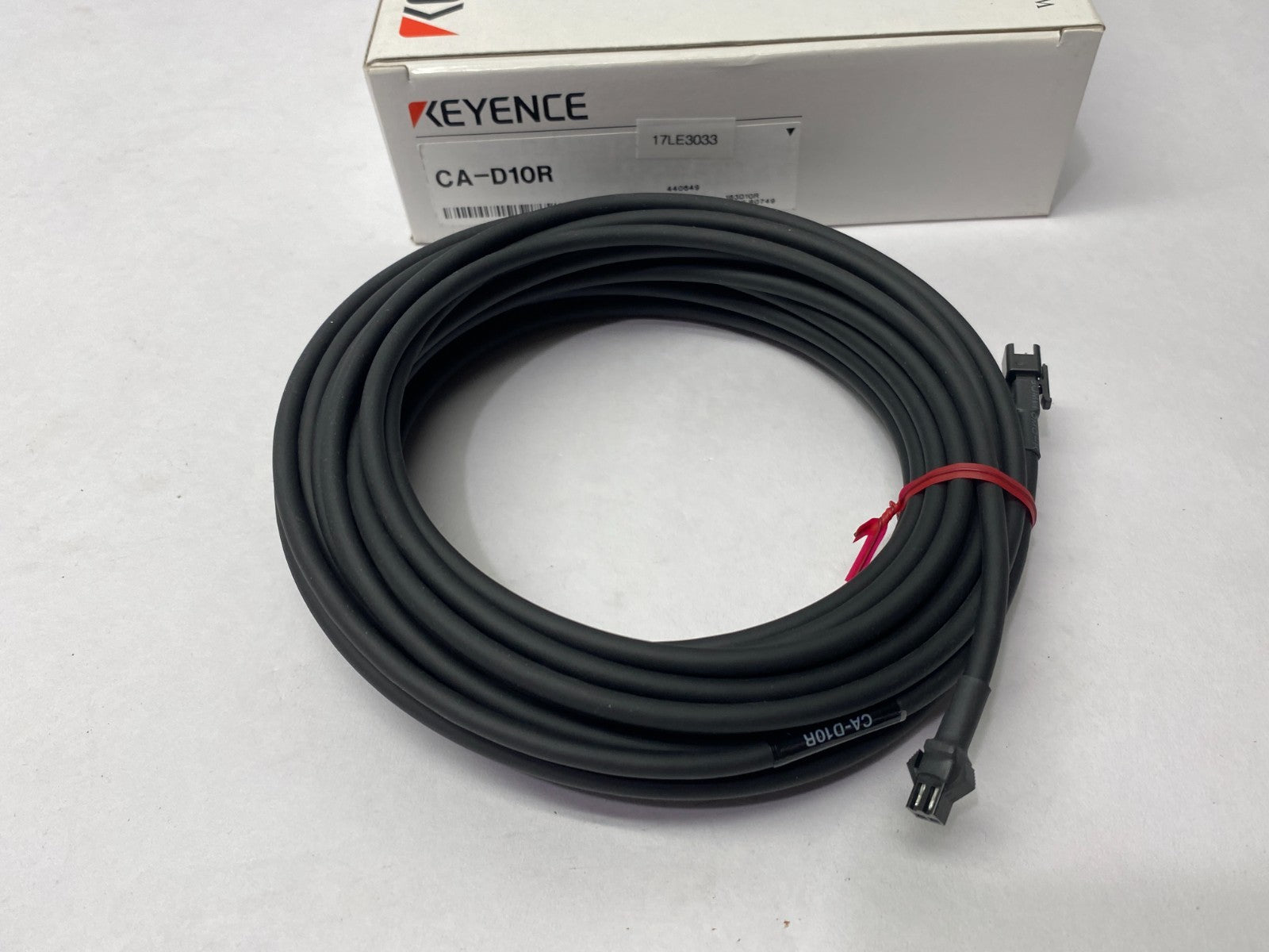 Keyence CA-D10R Flex-resistant LED Illumination Cable 10 m - New – Open box - Maverick Industrial Sales