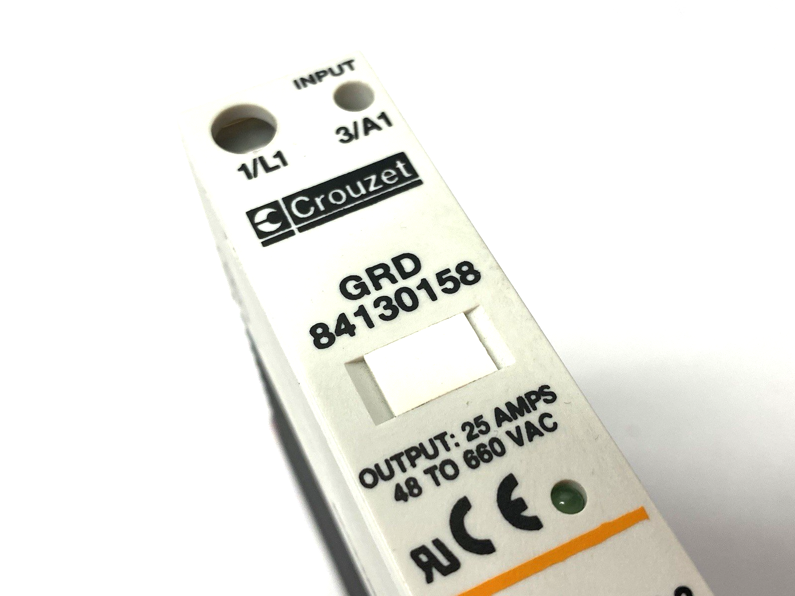Crouzet GRD 84130158 Solid State Relay SCR Output 22.5mm, DIN Rail Mount - Maverick Industrial Sales