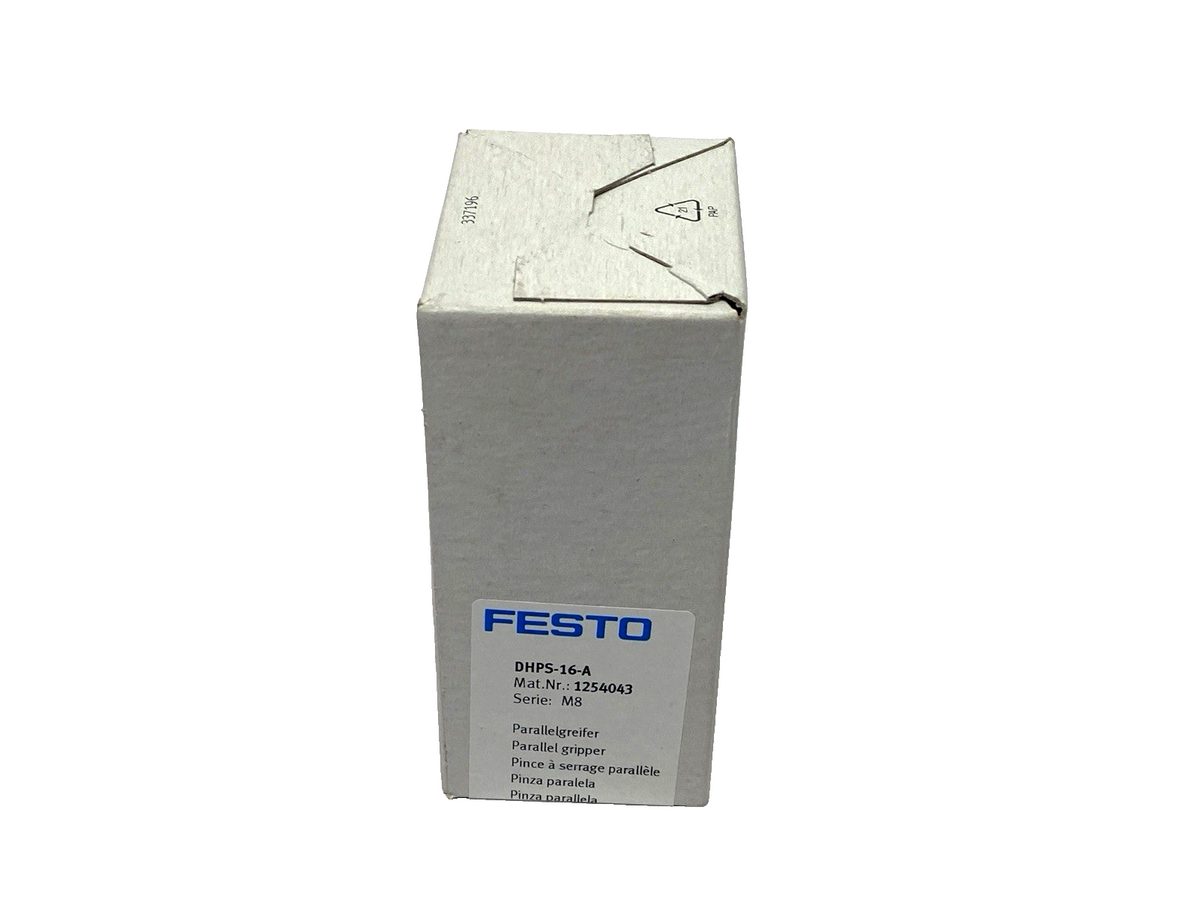 Festo DHPS-16-A Parallel Gripper, 5mm Stroke Per Jaw, 1254043 - Maverick Industrial Sales