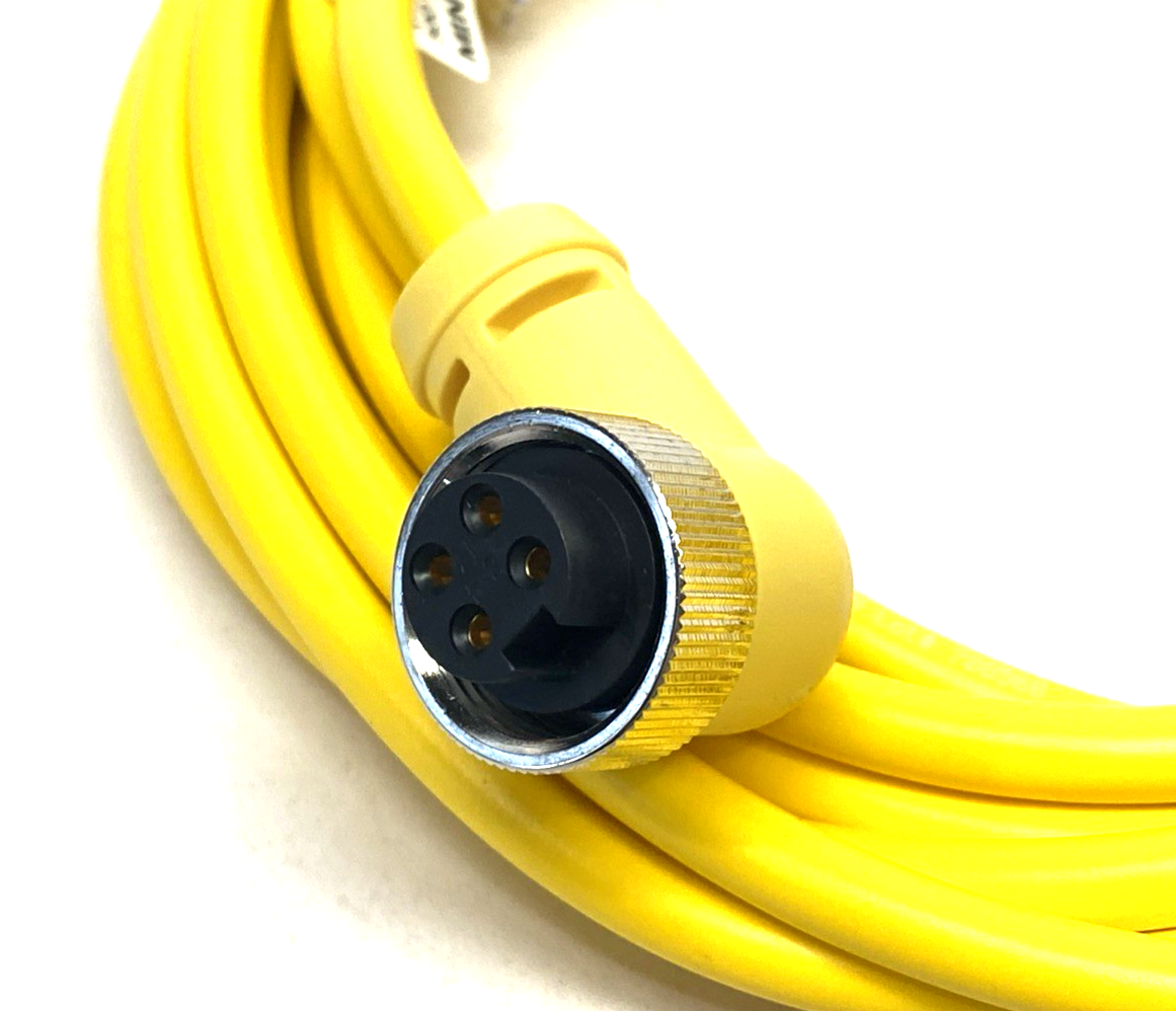 Mencom MINC-4FPX-5M-R MIN Size I Cordset 4-Pole Female Right Angle 5m - Maverick Industrial Sales