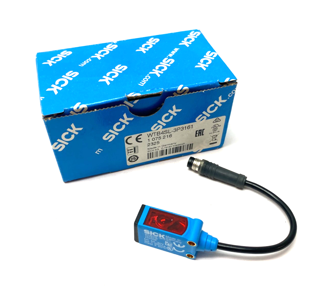 SICK WTB4SL-3P3161 Photoelectric Proximity Sensor Background Suppression 1075216 - Maverick Industrial Sales