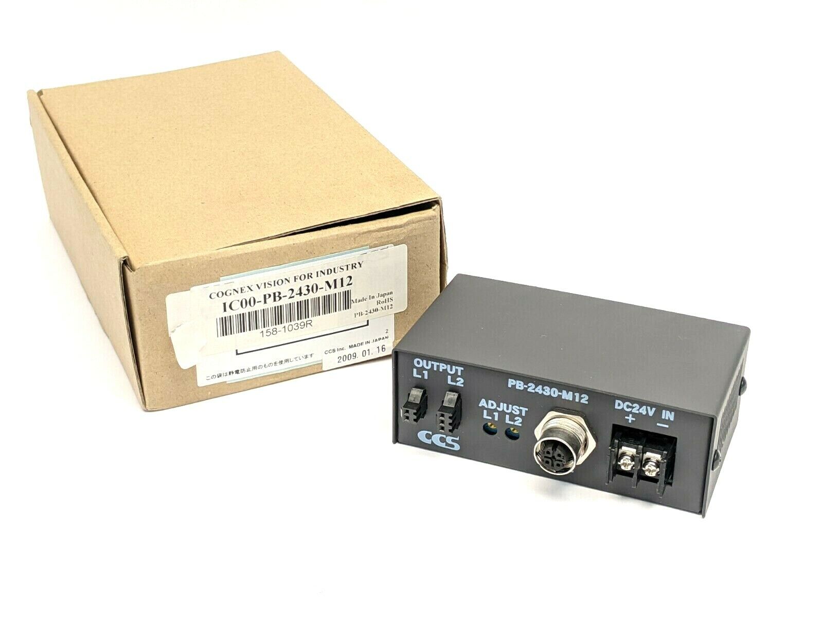 CCS IC00-PB-2430-M12 Power Supply - Maverick Industrial Sales