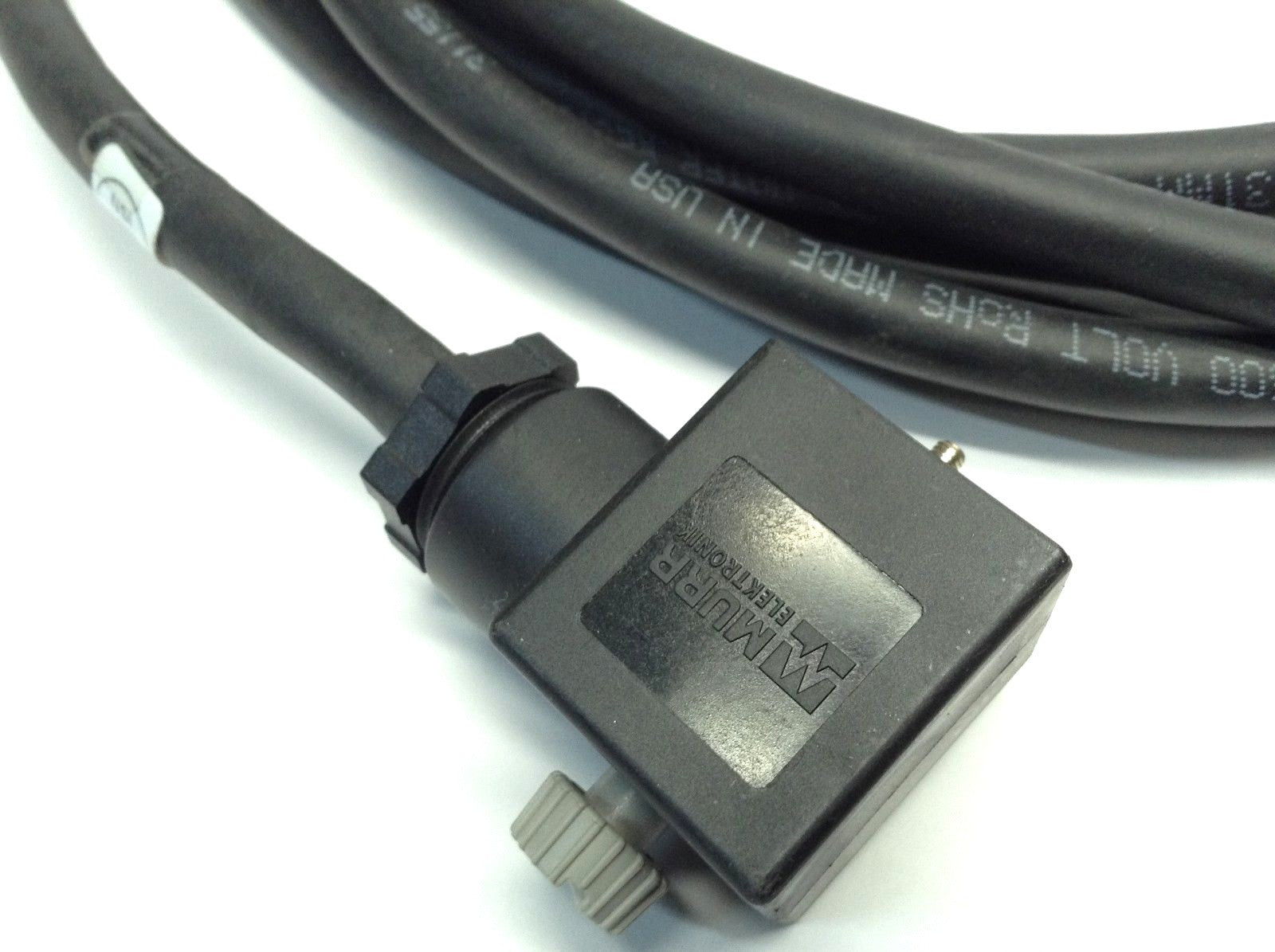 Murr Elektronik 10A 250V Solenoid Connector Cable - Maverick Industrial Sales