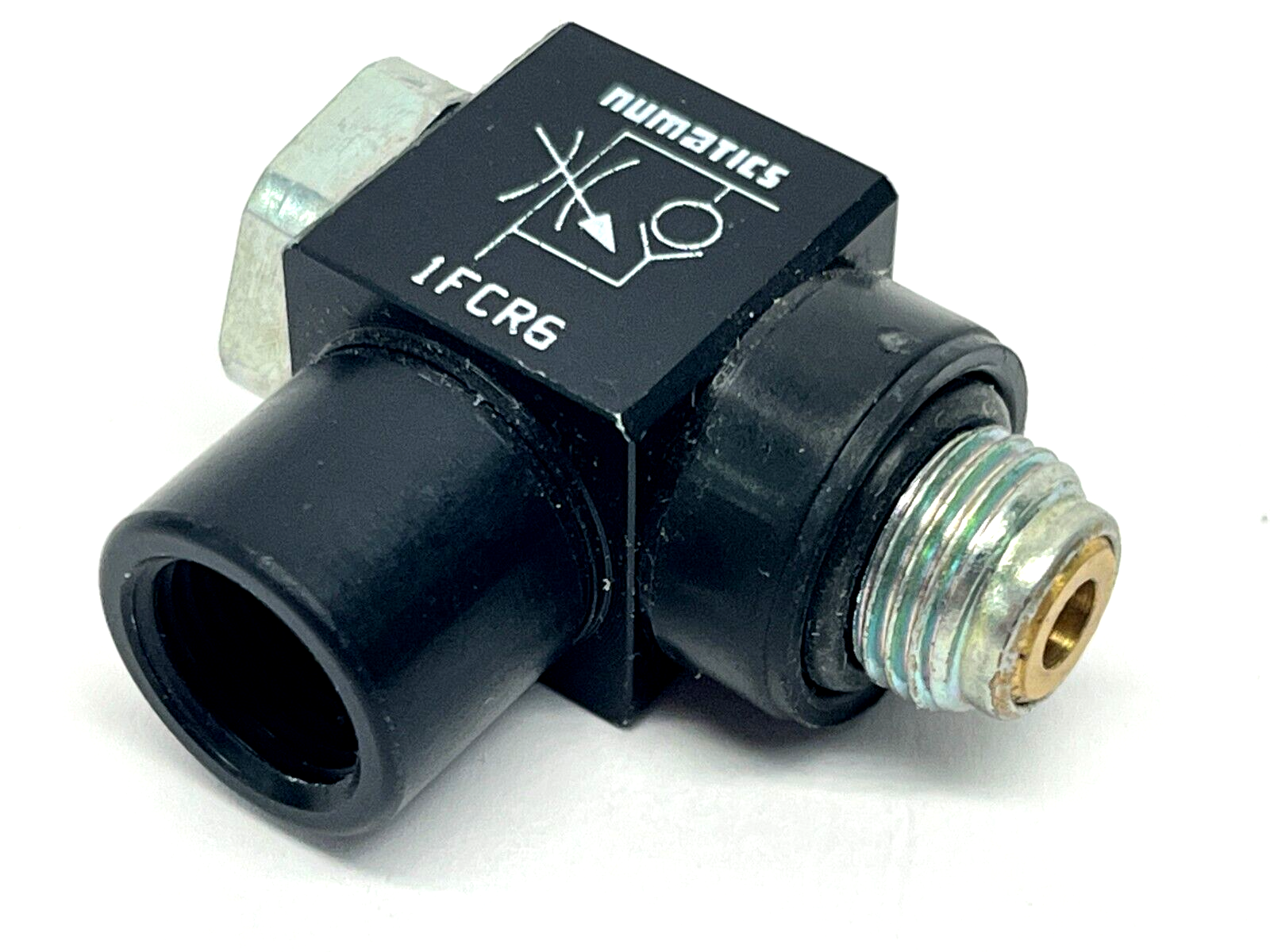 Numatics 1FCR6 Flow Control Valve 1/8" - Maverick Industrial Sales
