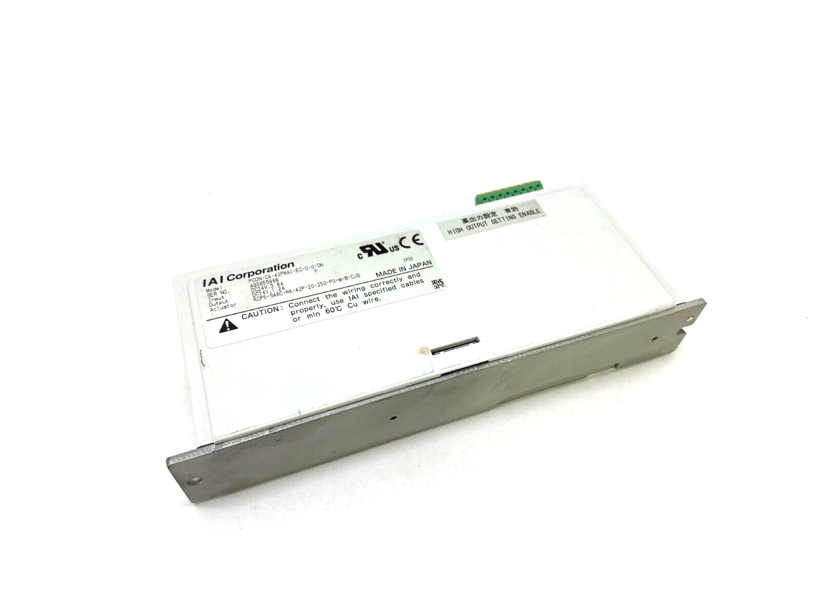 IAI PCON-CA-42PWAI-EC-0-0-DN Intelligent Actuator Controller - Maverick Industrial Sales