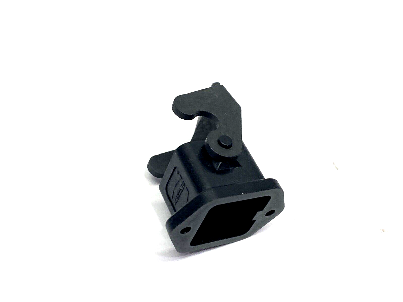 Harting 09200030327 Bulkhead Lever Locking Housing Han 3A-HBM/P-DL-black 6-PK - Maverick Industrial Sales