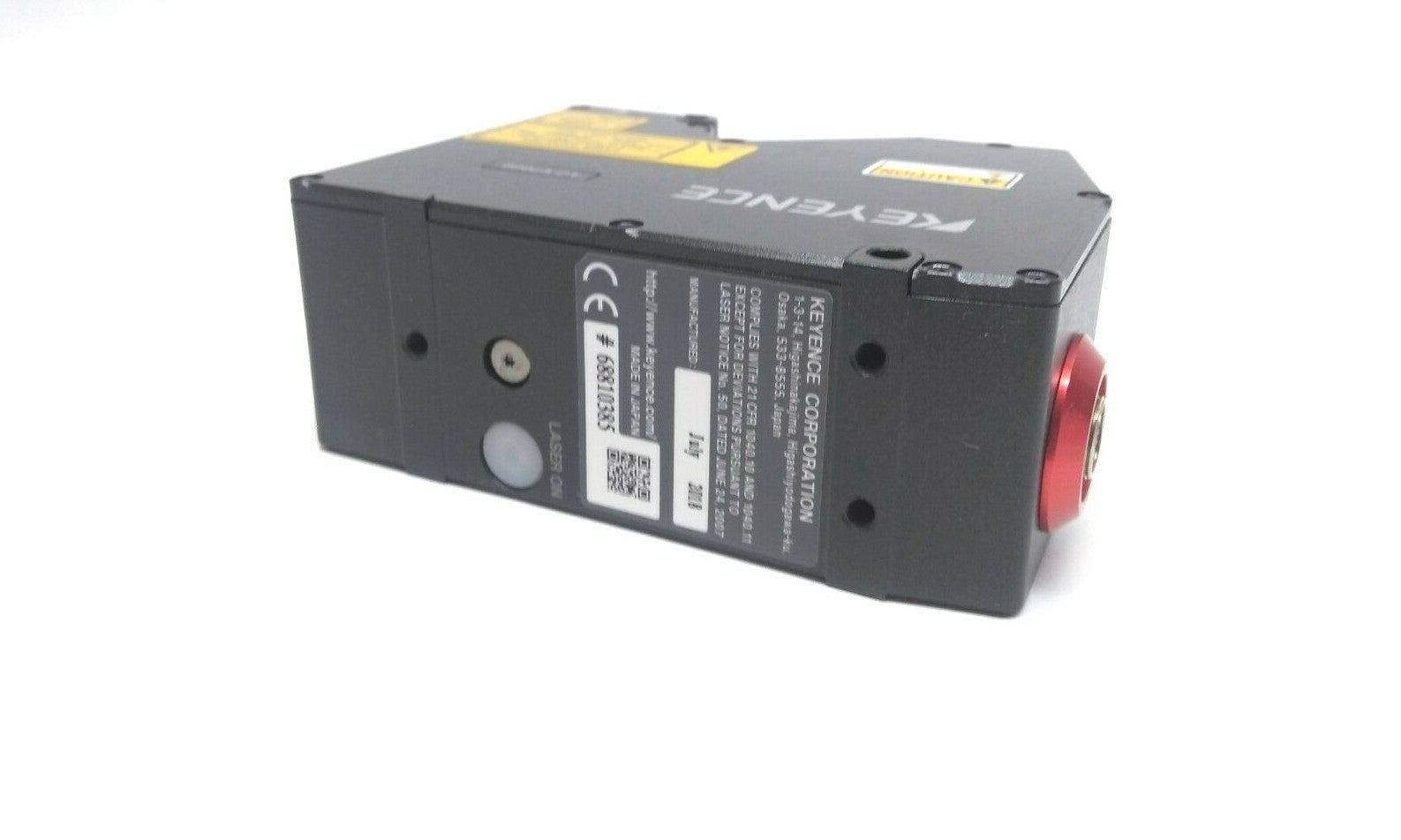 LJ-V7060 | Keyence High-Speed 2D Laser Profiler Sensor Head, Diffuse Reflection - Used - Maverick Industrial Sales