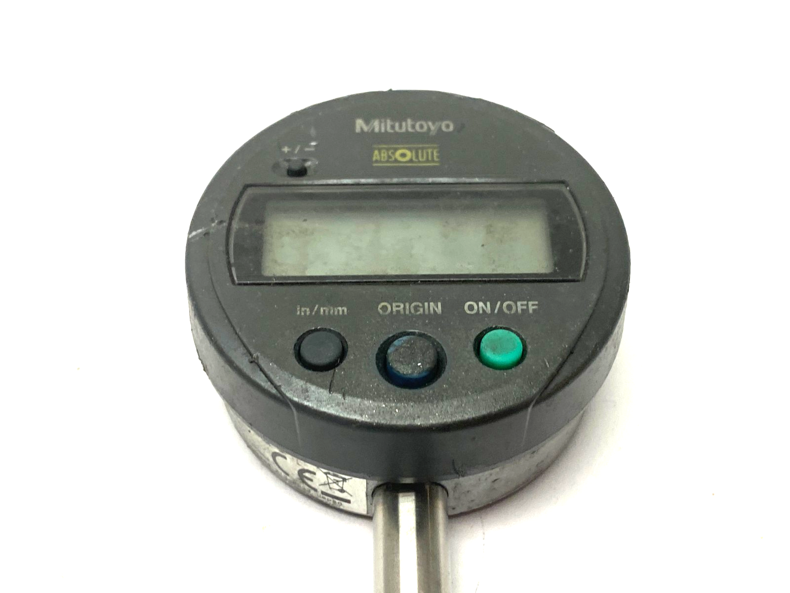 543-793B, ID-S112TXB | Mitutoyo 543-793B ABSOLUTE Digimatic Indicator ID-S112TXB 12.7mm FOR PARTS - For Parts Or Not Working - Maverick Industrial Sales