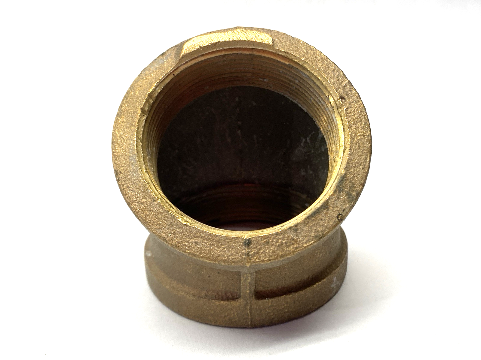 45 Degree 2-1/4" NPT Brass Elbow - Maverick Industrial Sales