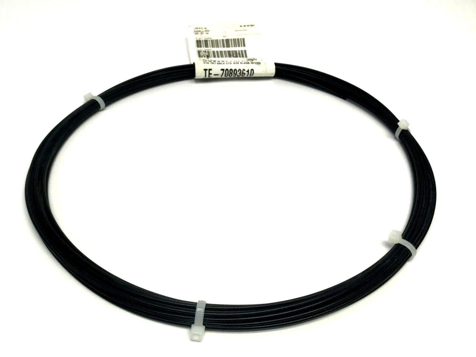 LOOS GC06377M1NB 1/16 7X7 GALV CTD 3/32 Black Nylon, 50' - Maverick Industrial Sales