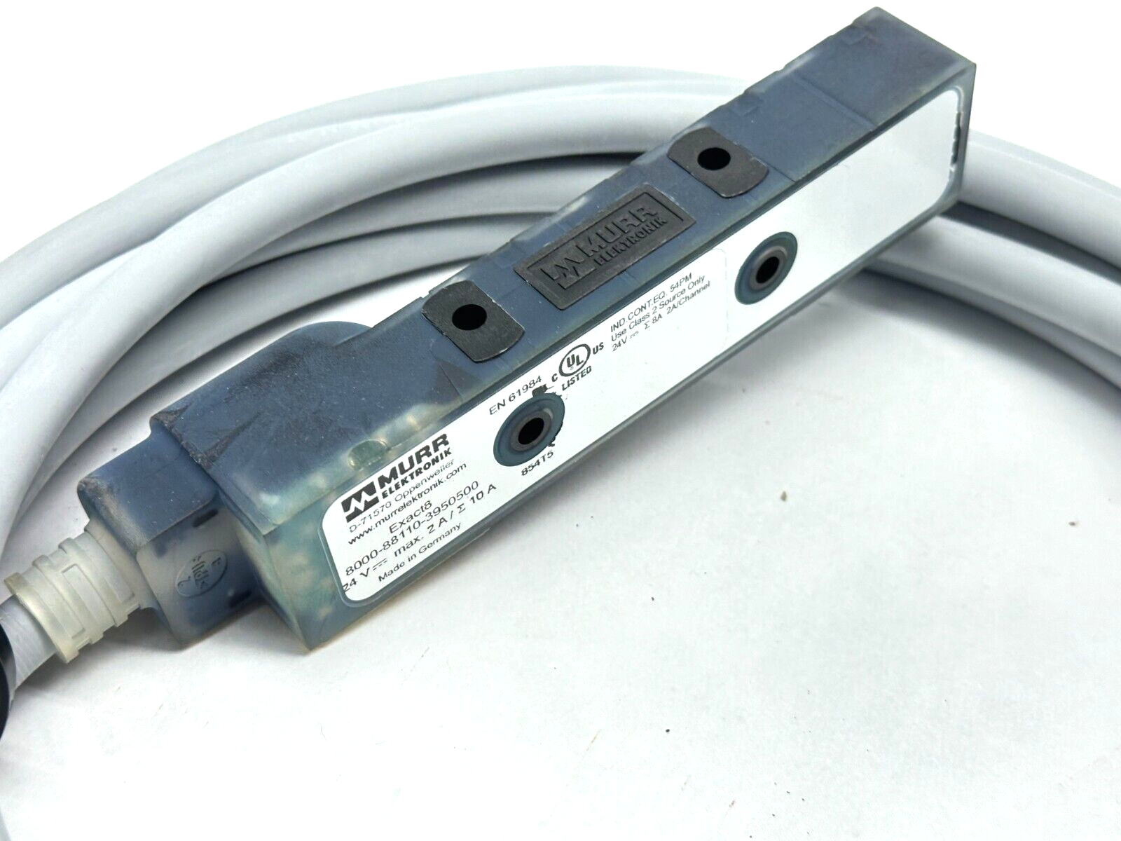 Murr Elektronik 8000-88110-3950500 EXACT8 Distribution Module 8XM8 5m - Maverick Industrial Sales