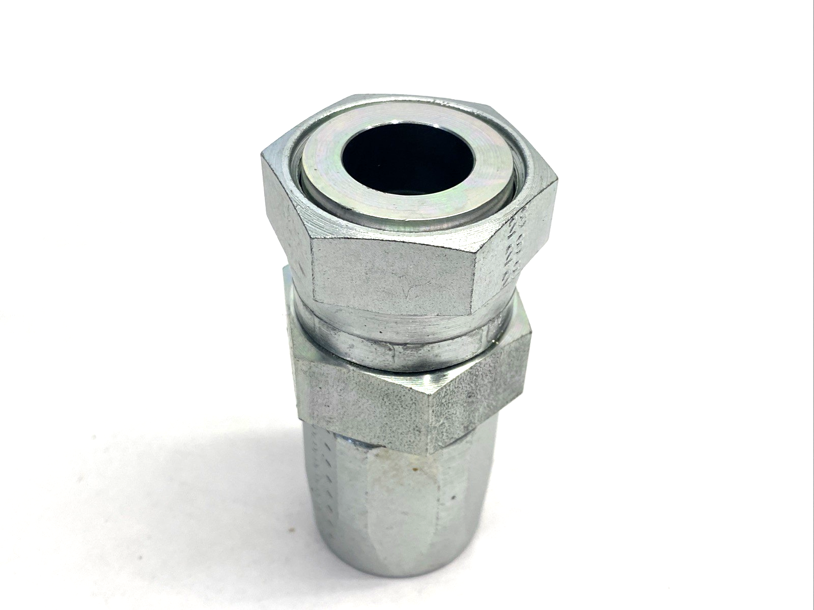FJ9706-1616S | Aeroquip Reusable Fitting 1" O-Ring Face Seal Swivel x 1" Hose End - New Other - Maverick Industrial Sales