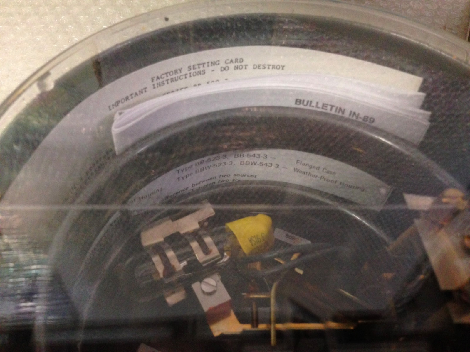 Dwyer/Mercoid BB-523-3-9S Bourdon Tube Differential Pressure Switch - Maverick Industrial Sales