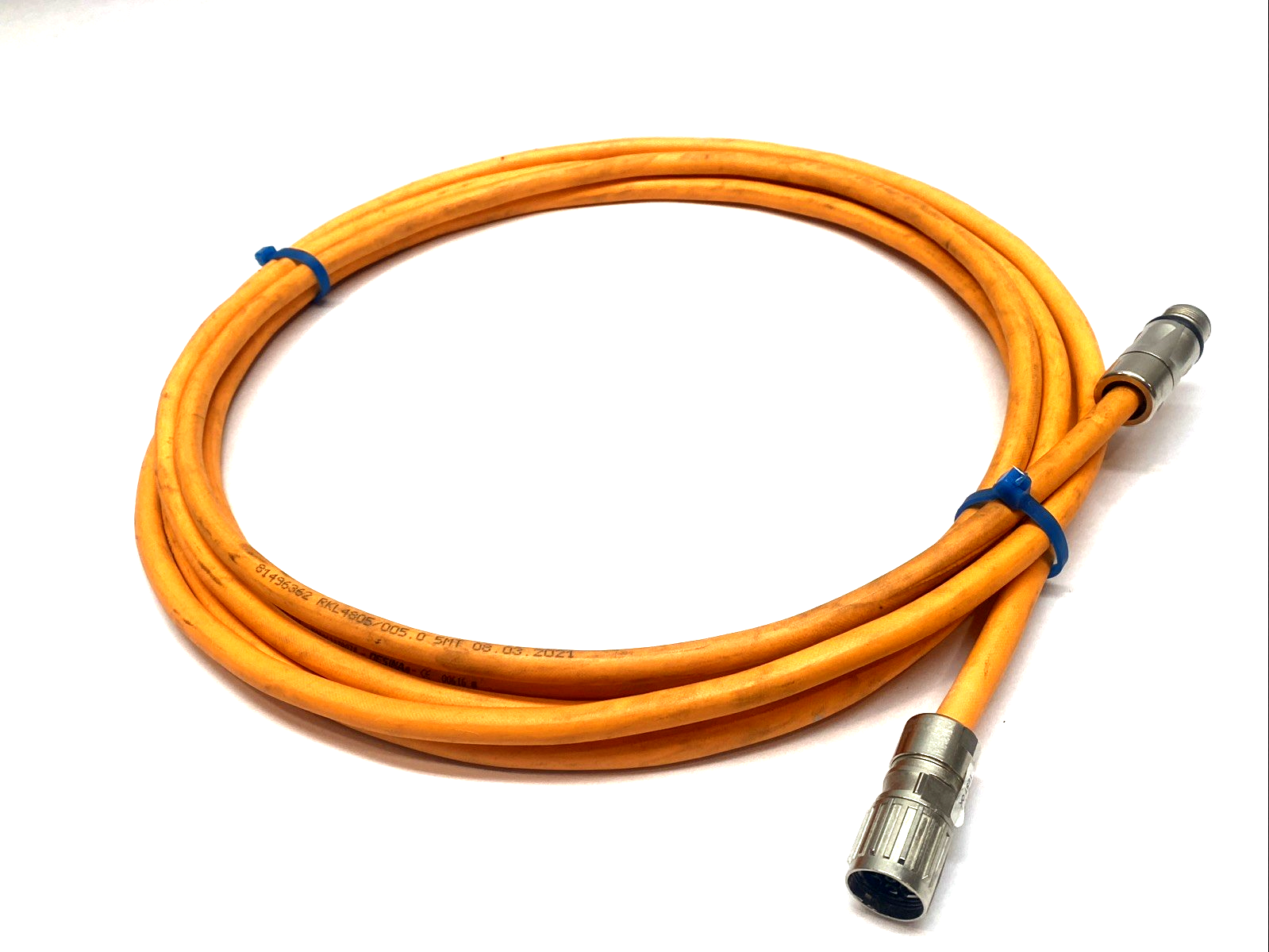 RKL4805/005 | Rexroth Servo Motor Power Cable 5m R911390113 - Used - Maverick Industrial Sales