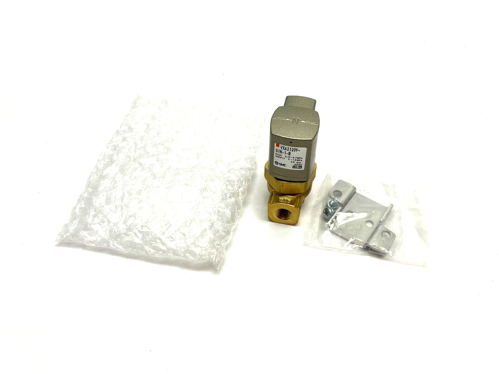SMC VXA2120V-01N-1-B 2-Way Media Pilot Valve - Maverick Industrial Sales