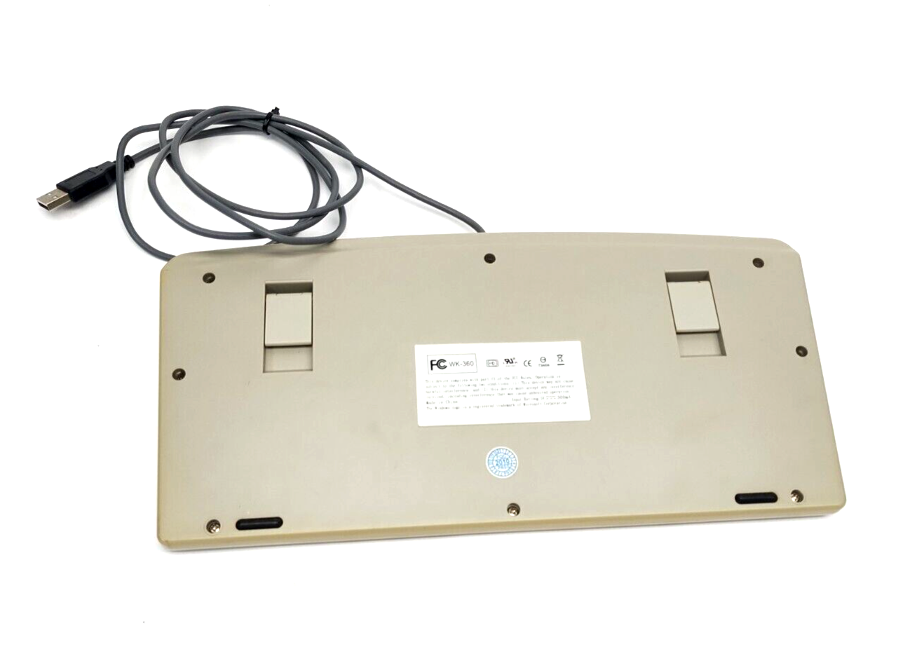 Agilent Technologies Mini USB Keyboard, Beige - Maverick Industrial Sales