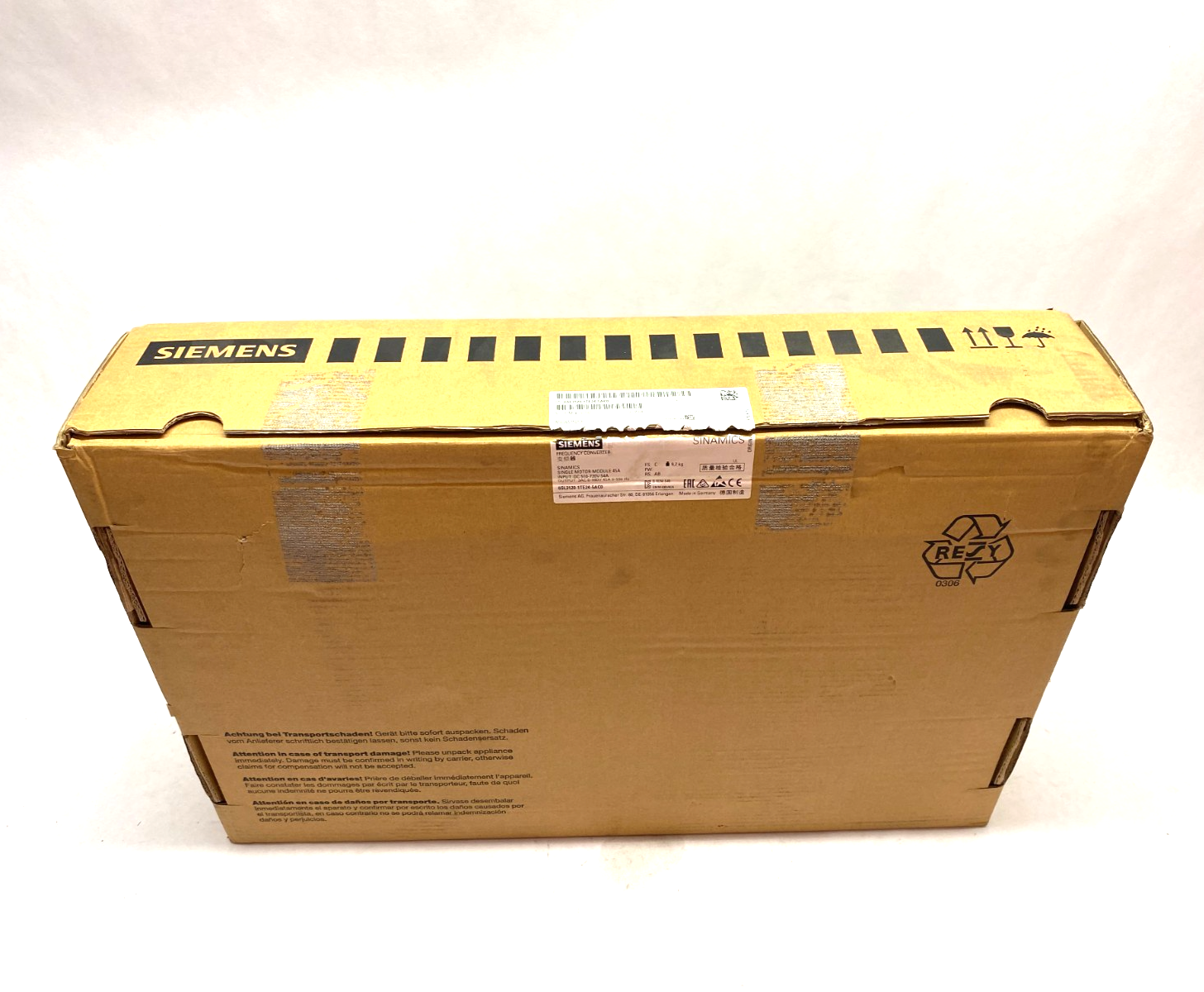 Siemens 6SL3120-1TE24-5AC0 SINAMICS Single Motor Frequency Converter 45A - Maverick Industrial Sales