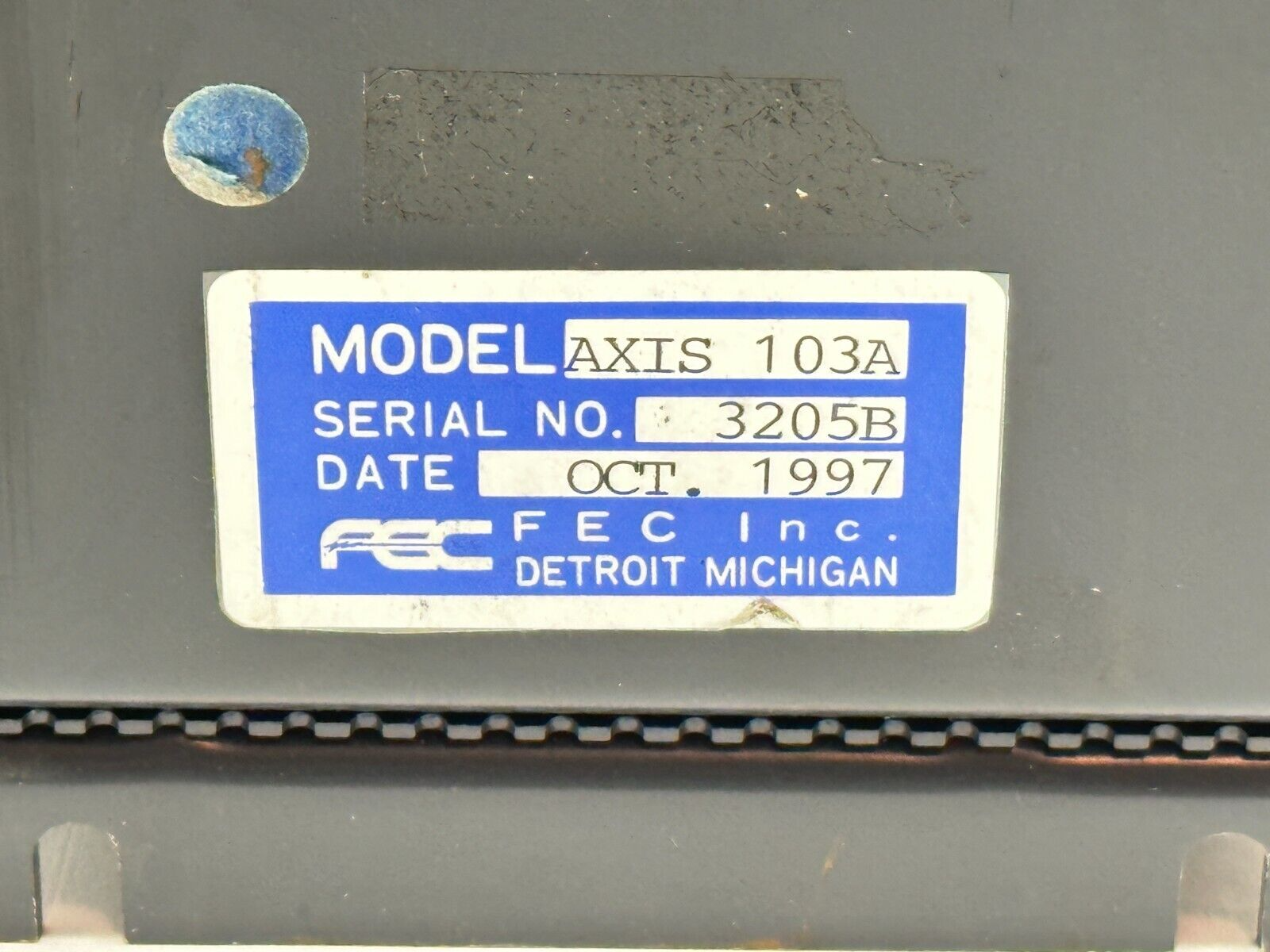 FEC AFC1100 Axis 103A System Controller Servo Drive - Maverick Industrial Sales