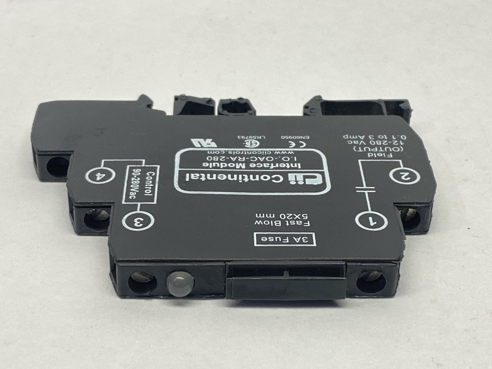 I.O.-OAC-RA-280 | Continental Interface Module 3A 12-280VAC - Used - Maverick Industrial Sales