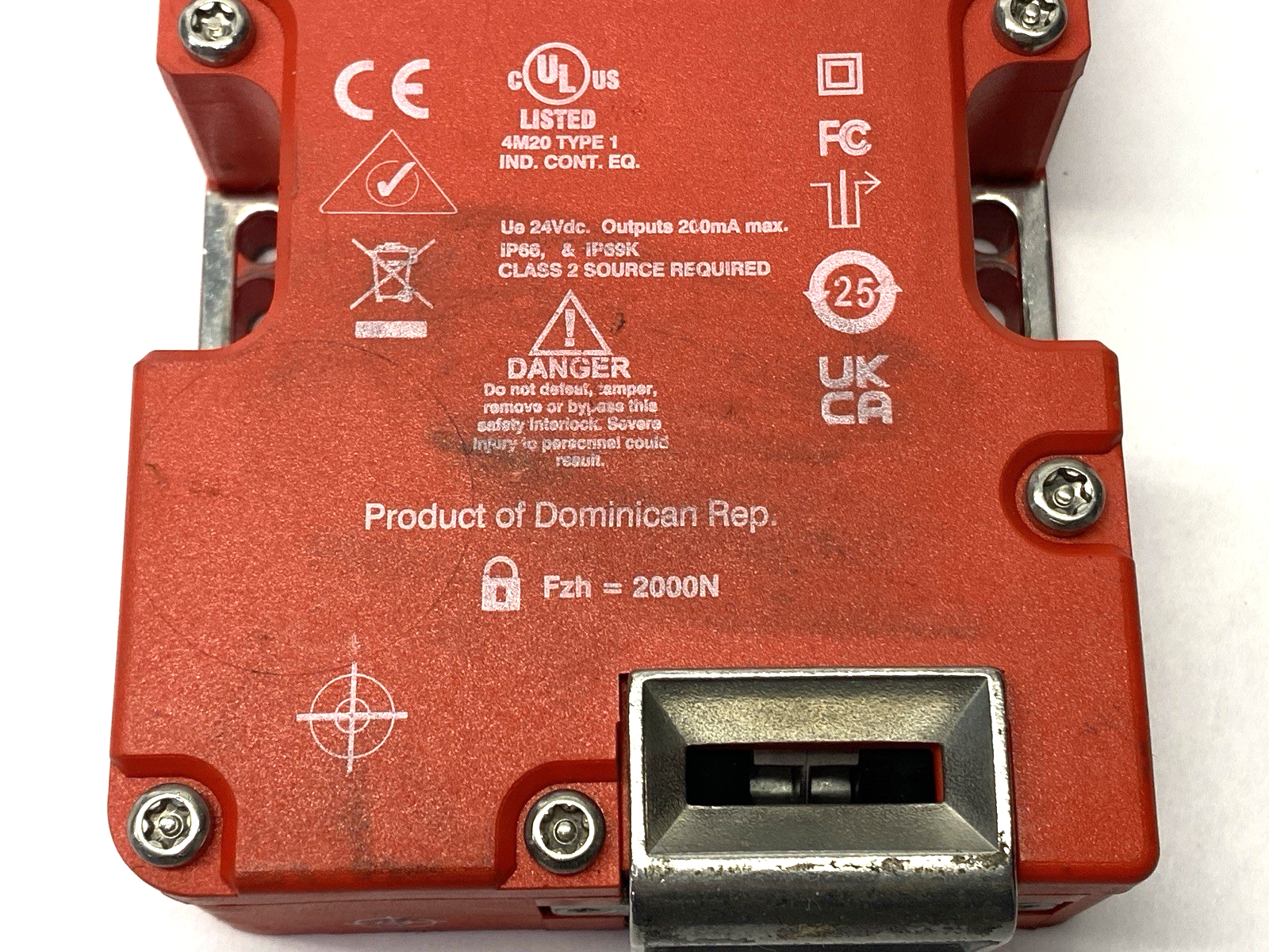 440G-TZS21UPLH | Allen Bradley Ser E Guardmaster Safety Interlock Switch TLSZL-GD2 - Used - Maverick Industrial Sales