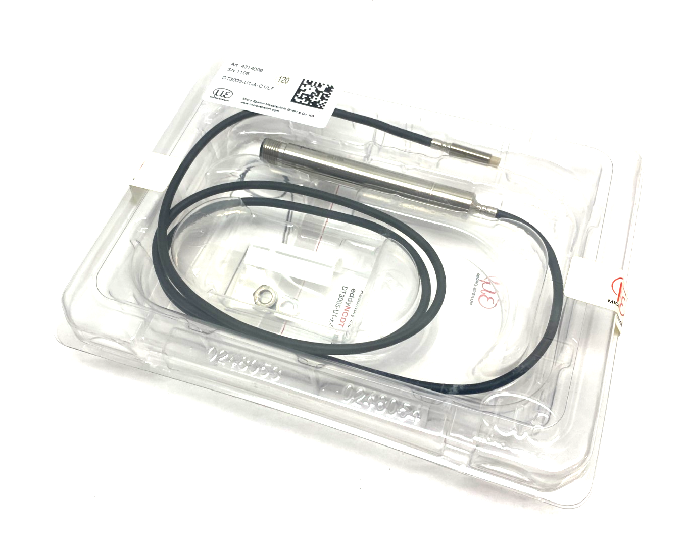 Micro-Epsilon DT3005-U1-A-C1/LF eddyNCDT Inductive Measuring Sensor 4314009 - Maverick Industrial Sales