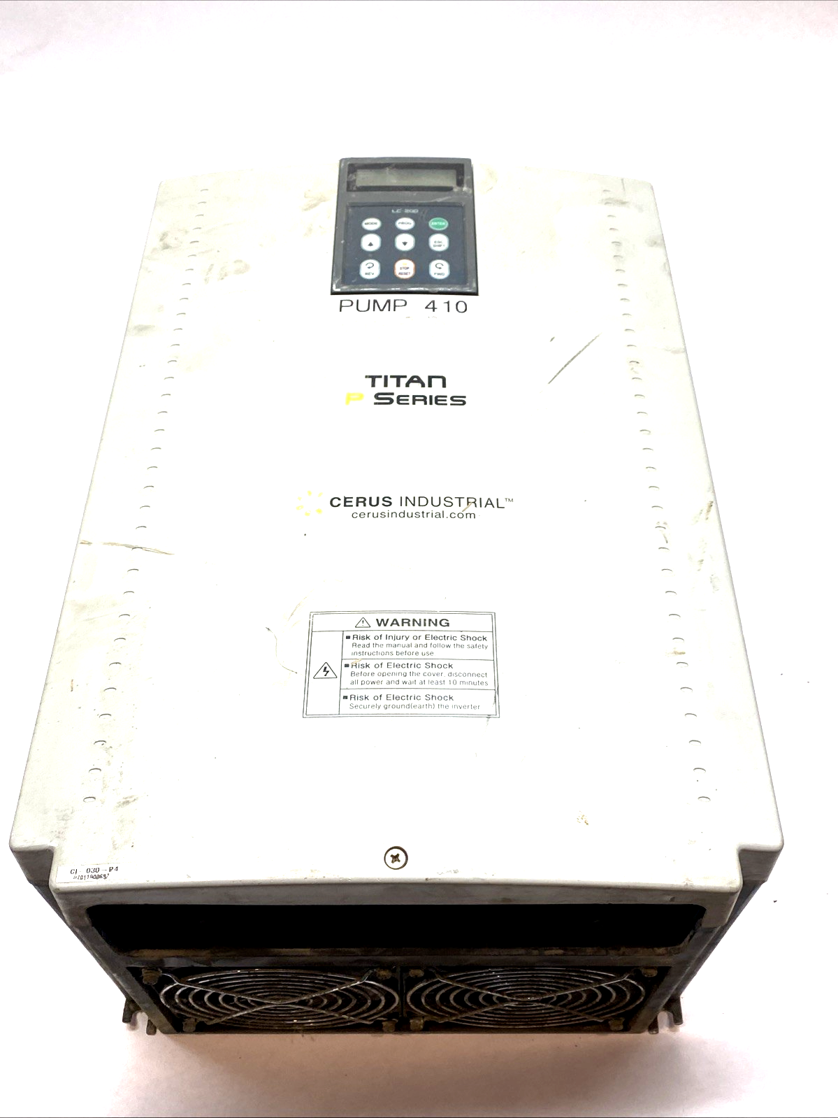 CI-030-P4 | Cerus Industrial Titan P VFD 30HP 480V 3-Phase Motor Drive - For parts or not working - Maverick Industrial Sales