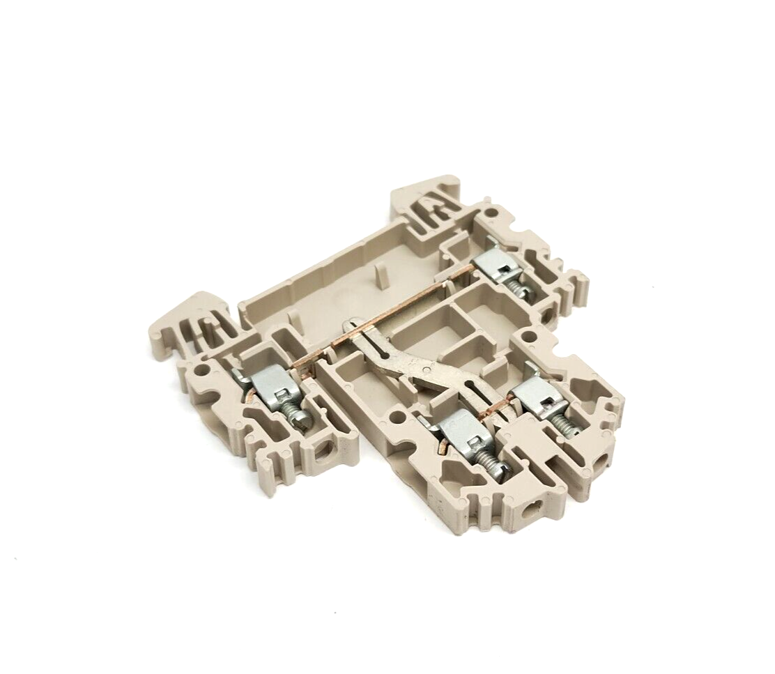Weidmüller WDK 4N V Terminal Block 4mm 800V 32A Dark Beige 1041910000 LOT OF 10 - Maverick Industrial Sales