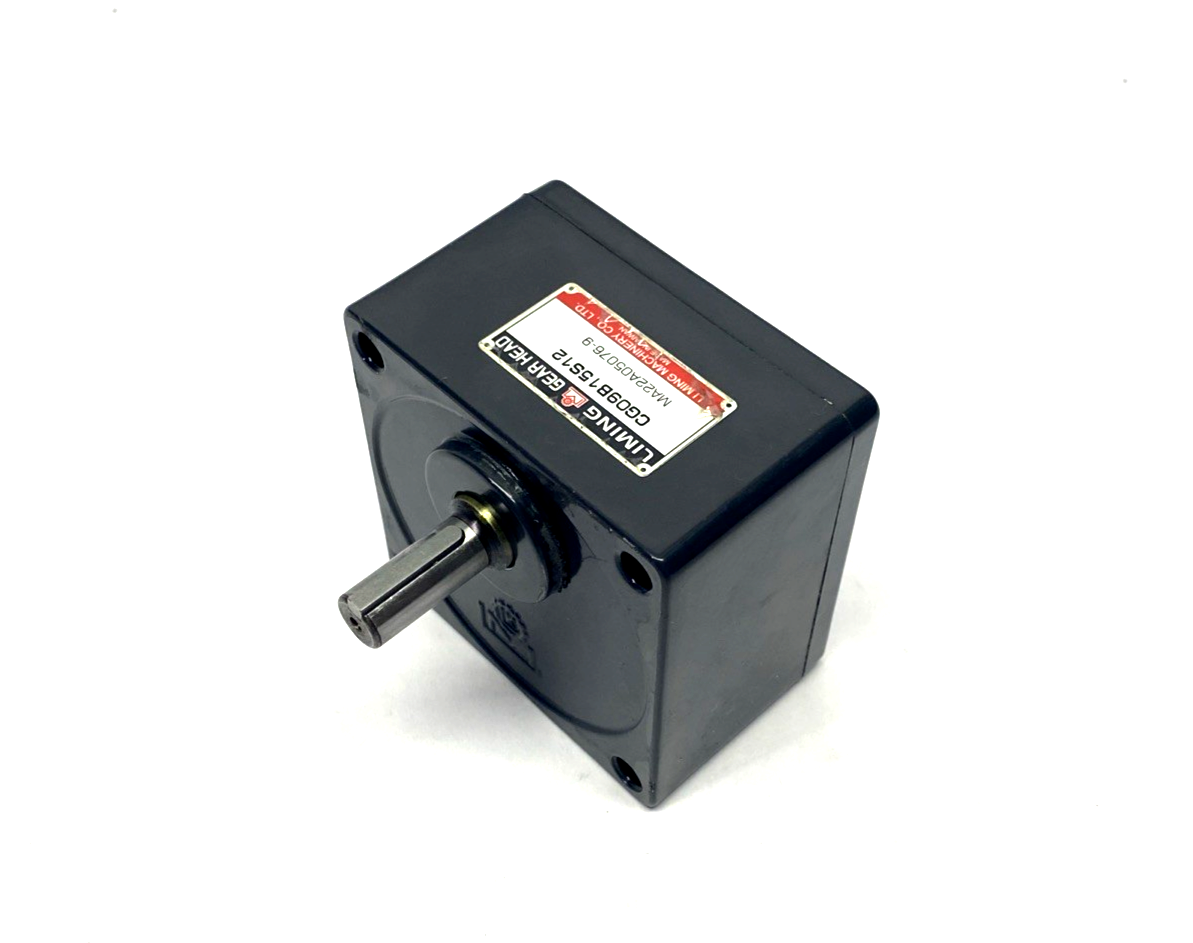 Liming CG09B15S12 Gear Reducer/ Gear Head 15:1 Ratio 12mm Shaft - Maverick Industrial Sales