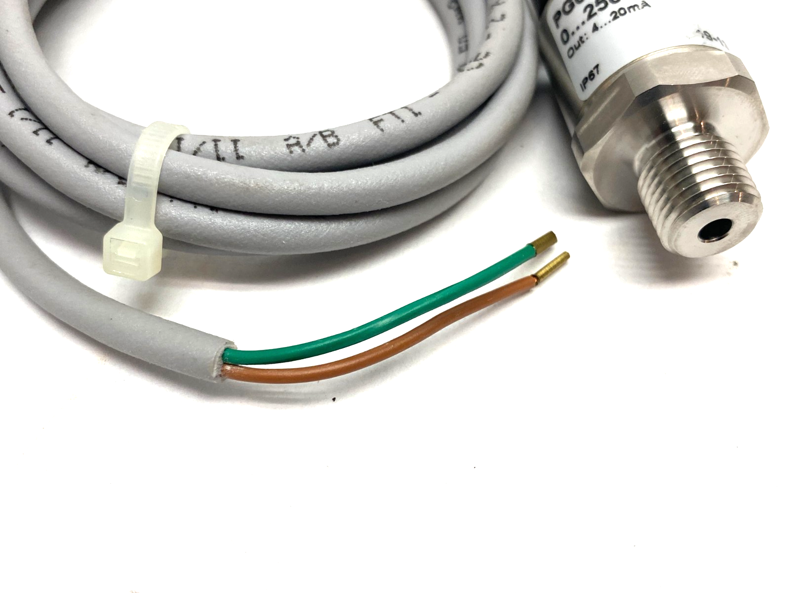 Veris PG08AM Static Pressure Gauge Sensor 0... 250psi - Maverick Industrial Sales