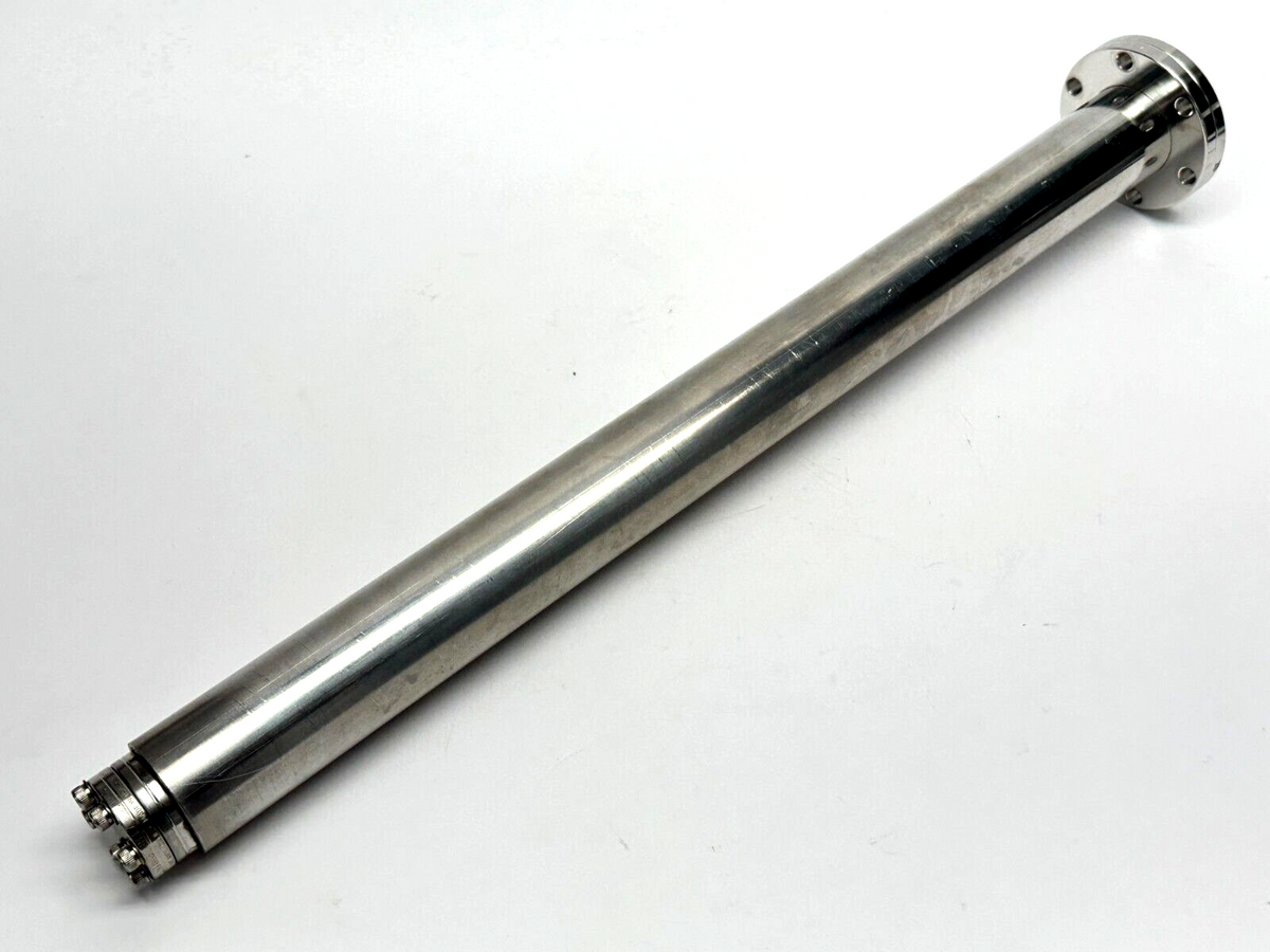 18" | Huntington High Vacuum Adapter 2.75" x 1-1/4" Flange Length 1.5" I.D w/ Cap - Used - Maverick Industrial Sales