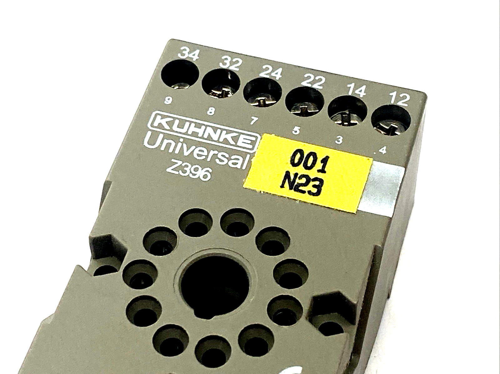 Kuhnke Z396 Plug-In Relay Socket/Base, 11-Pin - Maverick Industrial Sales