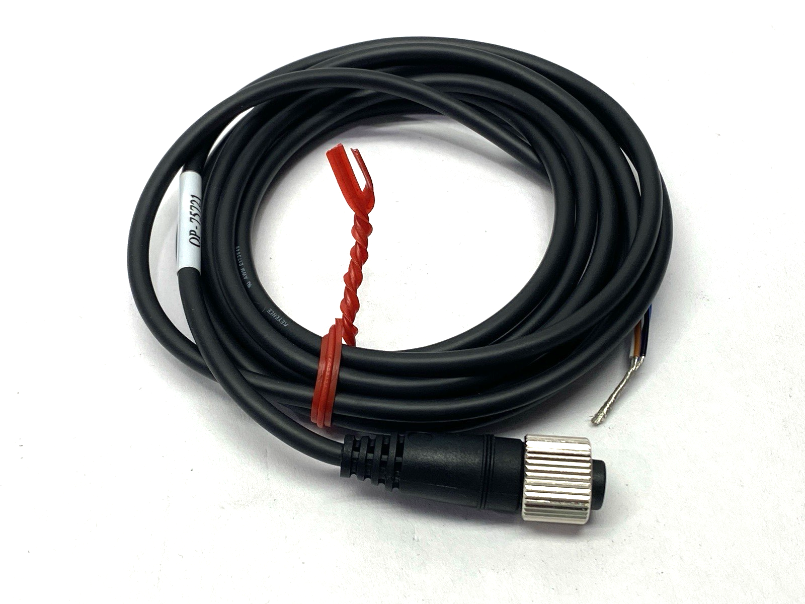 Keyence OP-75721 Single-Ended Connector Cable M12 - Maverick Industrial Sales