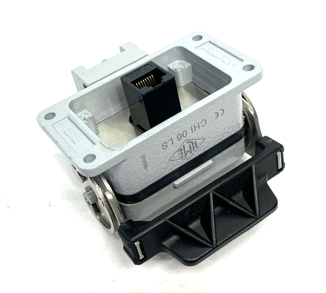 Mencom RJ45-06LS Panel Interface Connector with, RJ45, in a 06LS housing - Maverick Industrial Sales