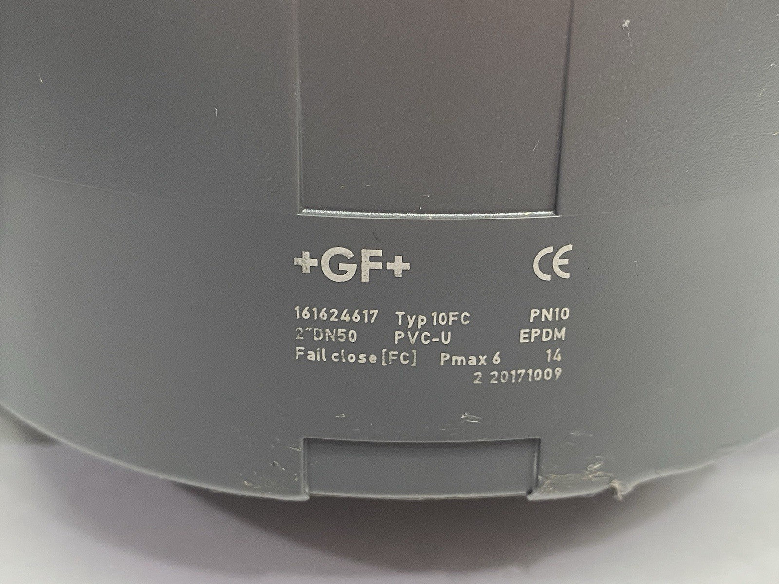 161624617 | Georg Fischer DIASTAR Ten Diaphragm Valve 198151699 DAMAGED TOP PLUG - New – Open box - Maverick Industrial Sales