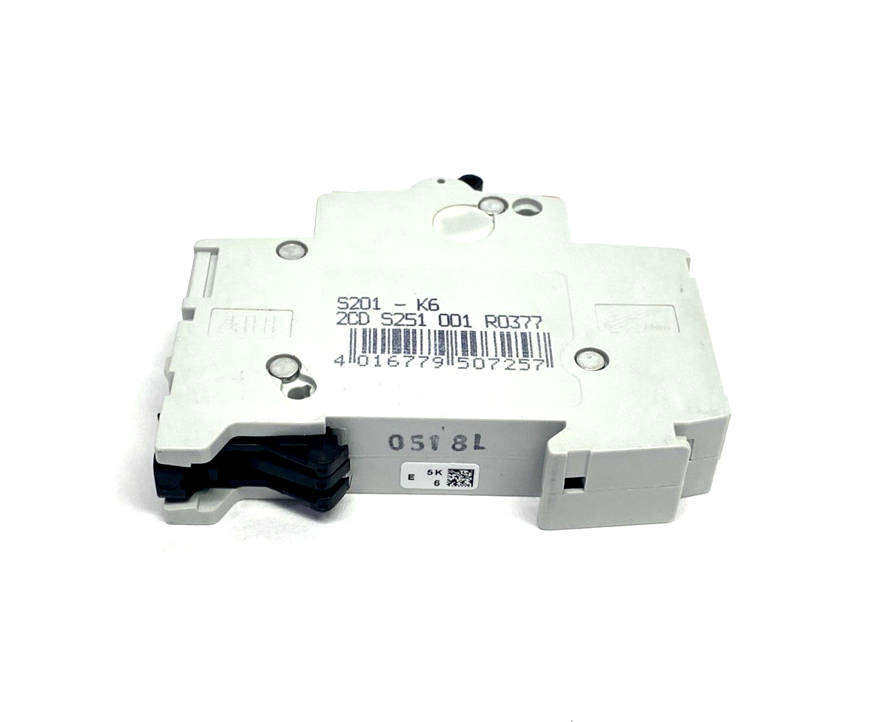 ABB S201-K6 Miniature Circuit Breaker 6A 1-Pole 2CDS251001R0377 LOT OF 3 - Maverick Industrial Sales