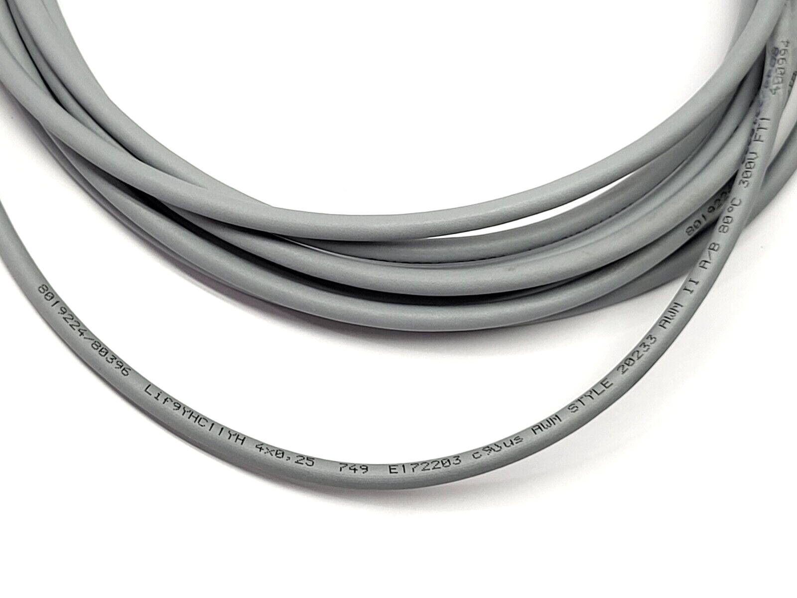 8019224/80396, Lif9YHC11YH | Escha 8019224/80396 4-Pin Single-Ended Cordset Lif9YHC11YH- New – Open box - Maverick Industrial Sales