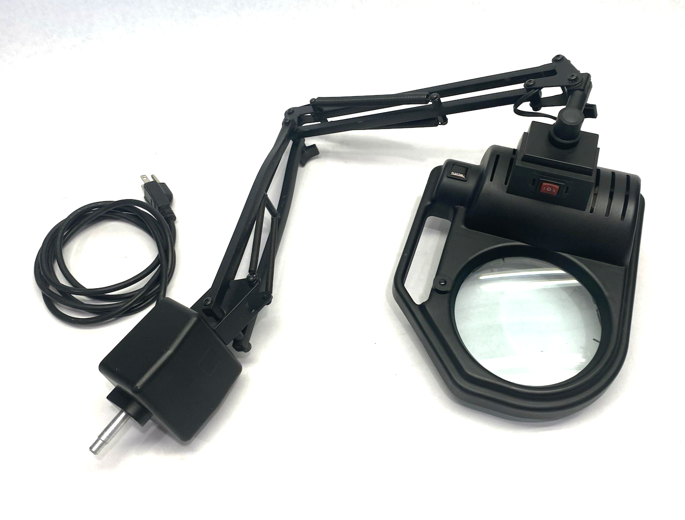 Electrix 7428 Desktop Standing Magnifying Light Lens, 3-Diopter 100W - Maverick Industrial Sales