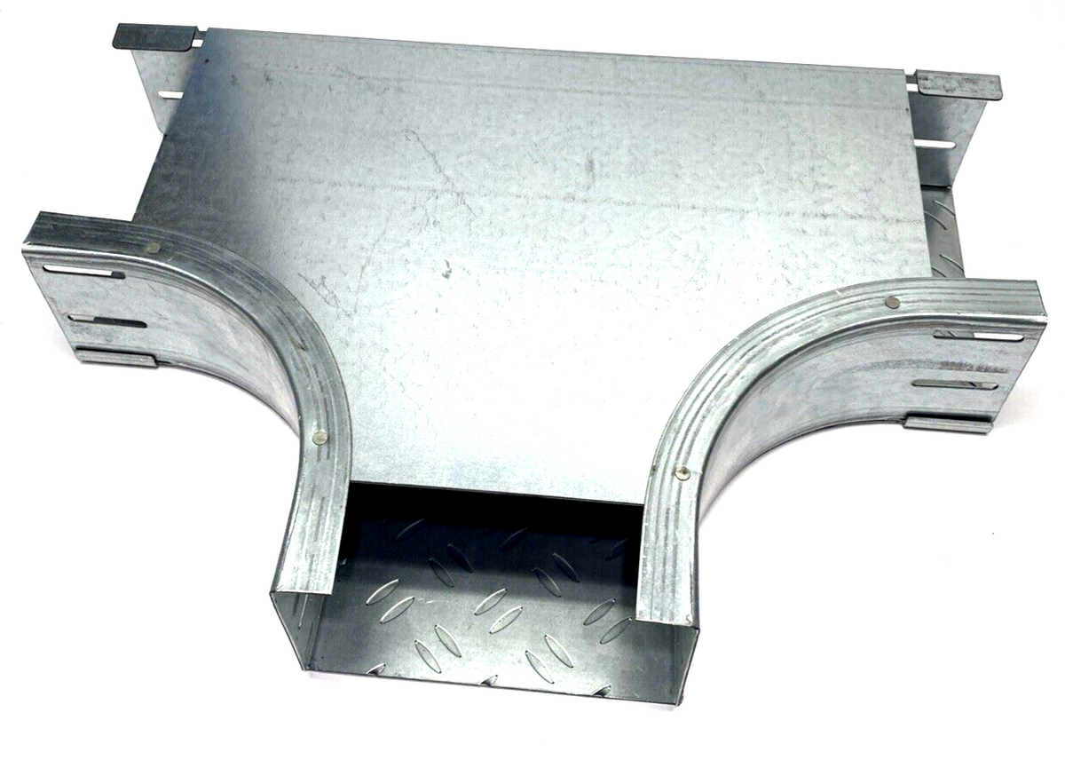 Niedax RTSS 110.200 Cable Tray System T-Piece & RTSDVRS 200-2.0 S Antislip Cover - Maverick Industrial Sales