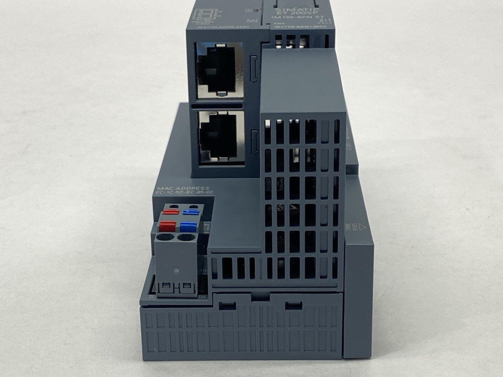 Siemens 6ES7155-6AU01-0BN0 SIMATIC ET 200SP Module w/ 6ES7193-6AR00-0AA0 - Maverick Industrial Sales