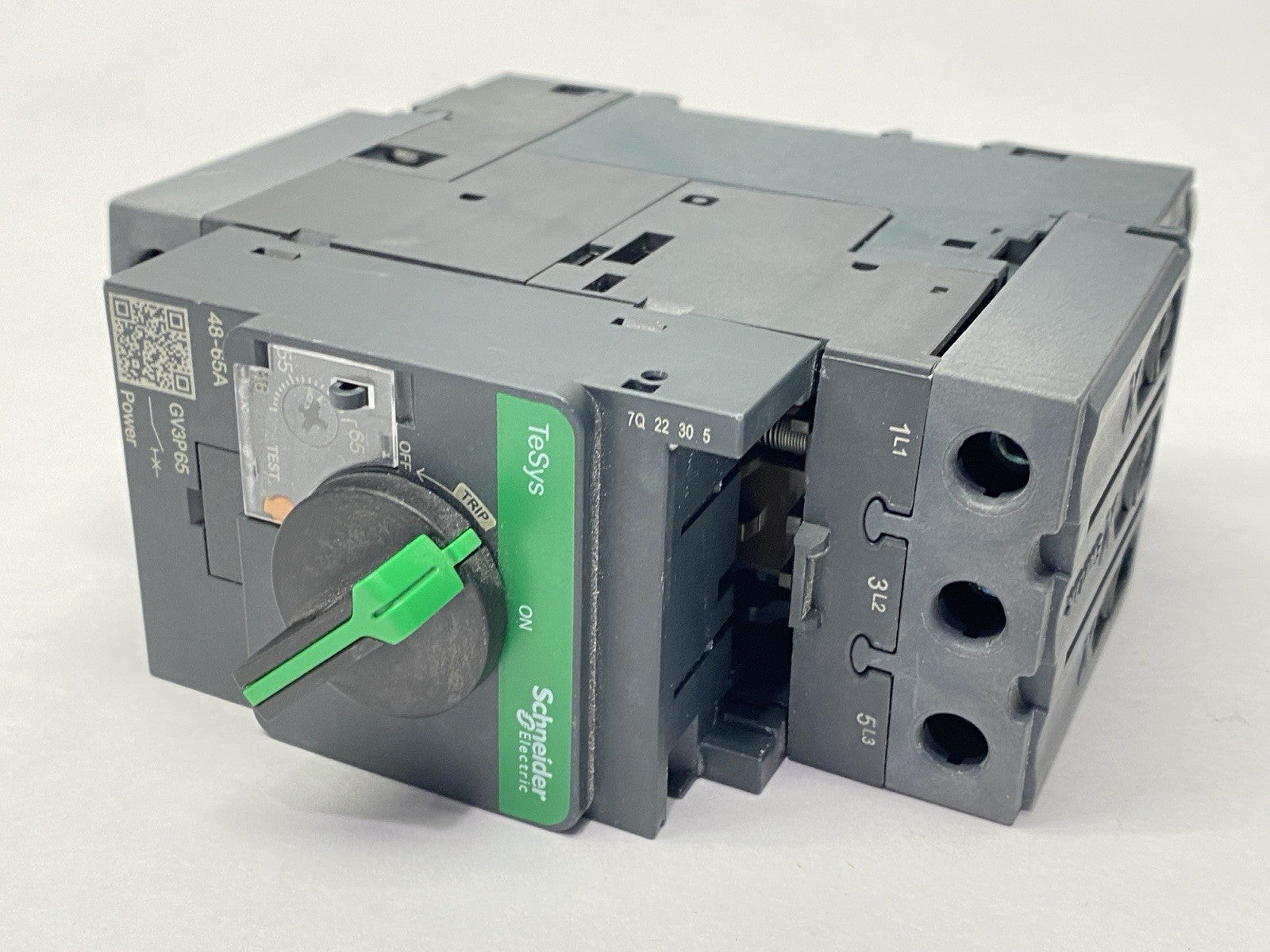 GV3P65 | Schneider Electric TeSys Deca Manual Starter and Protector 3P 48-65A - Used - Maverick Industrial Sales