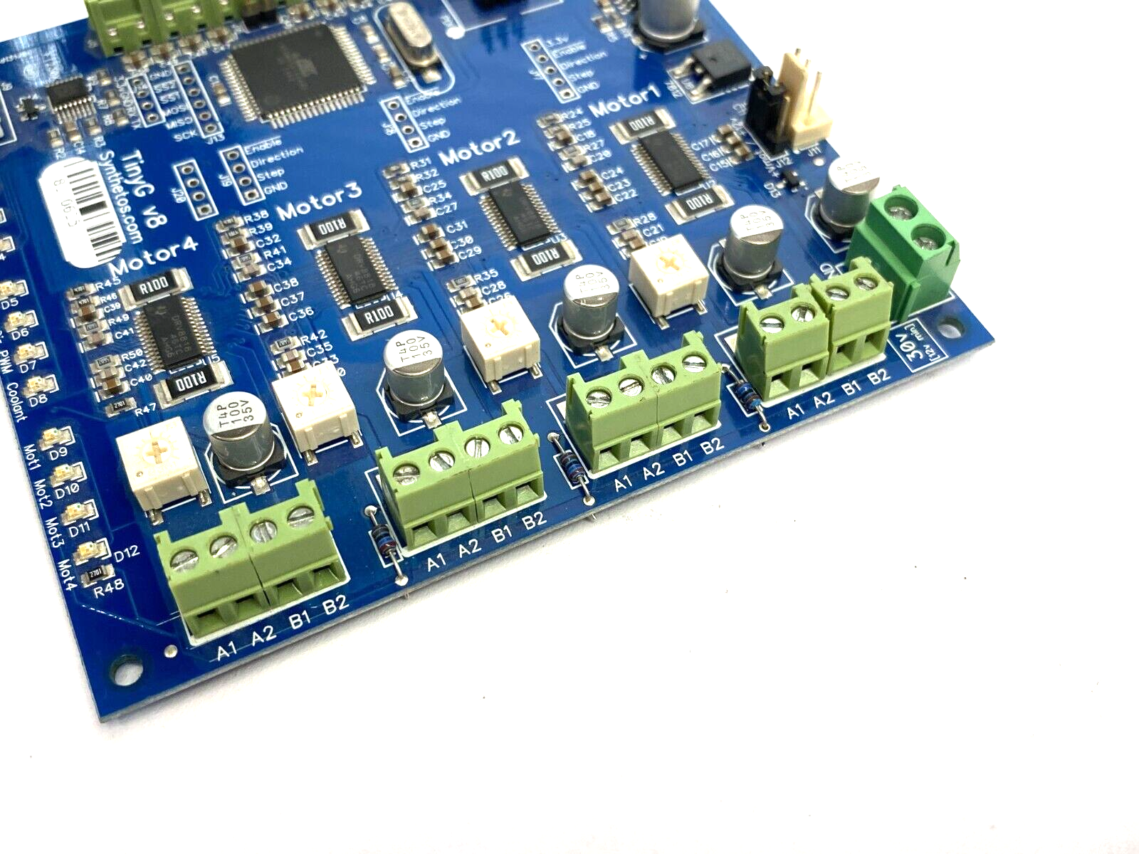 Synthetos 81-0615 TinyG v8 Quadruple Motor Control Card board131v8h - Maverick Industrial Sales
