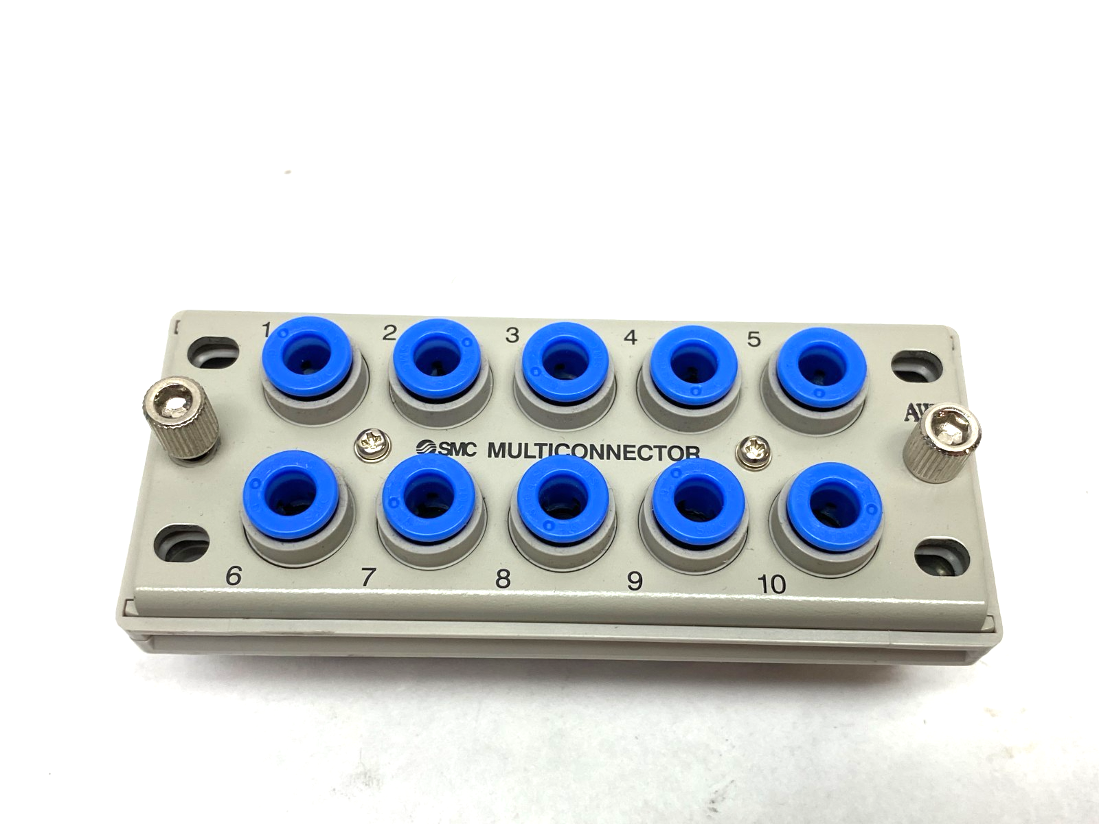SMC KDM10-06 Multiconnector Pneumatic Manifold 6mm 10-Port - Maverick Industrial Sales