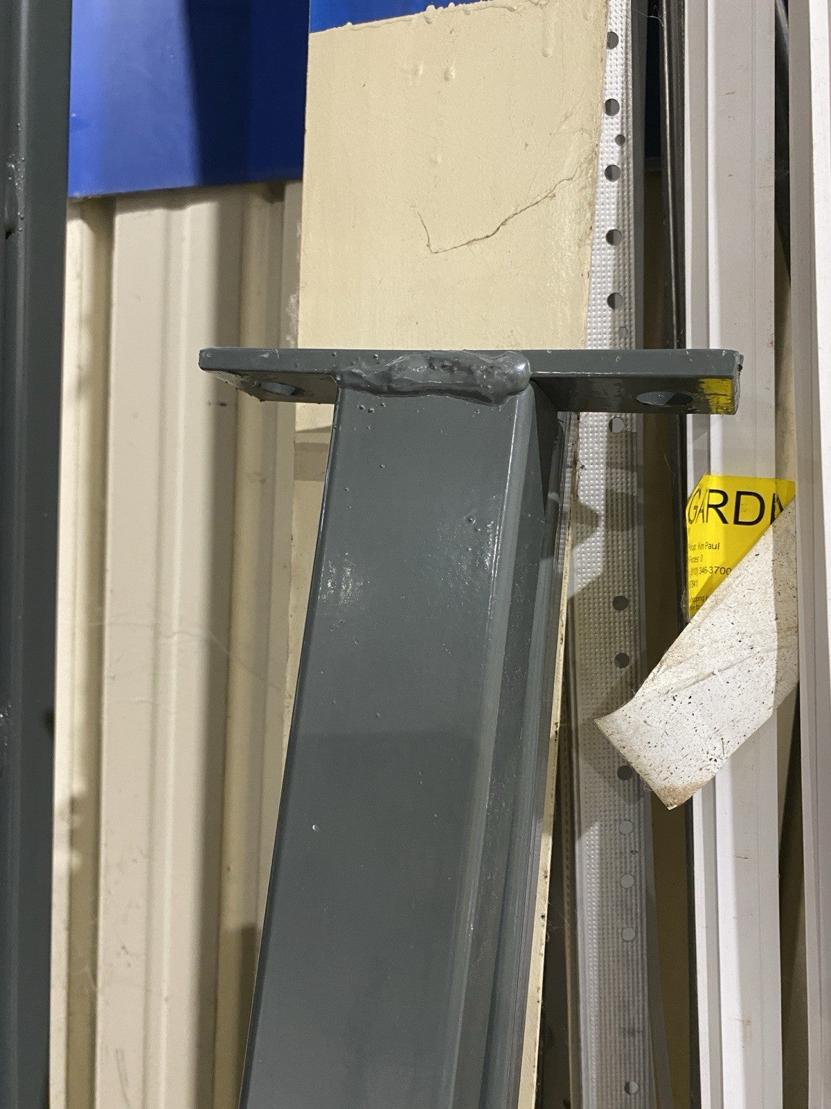 Uline H-3846 Single Sided Steel Cantilever 80 x 40 x 96", With 8 24 Inch Arms - Maverick Industrial Sales