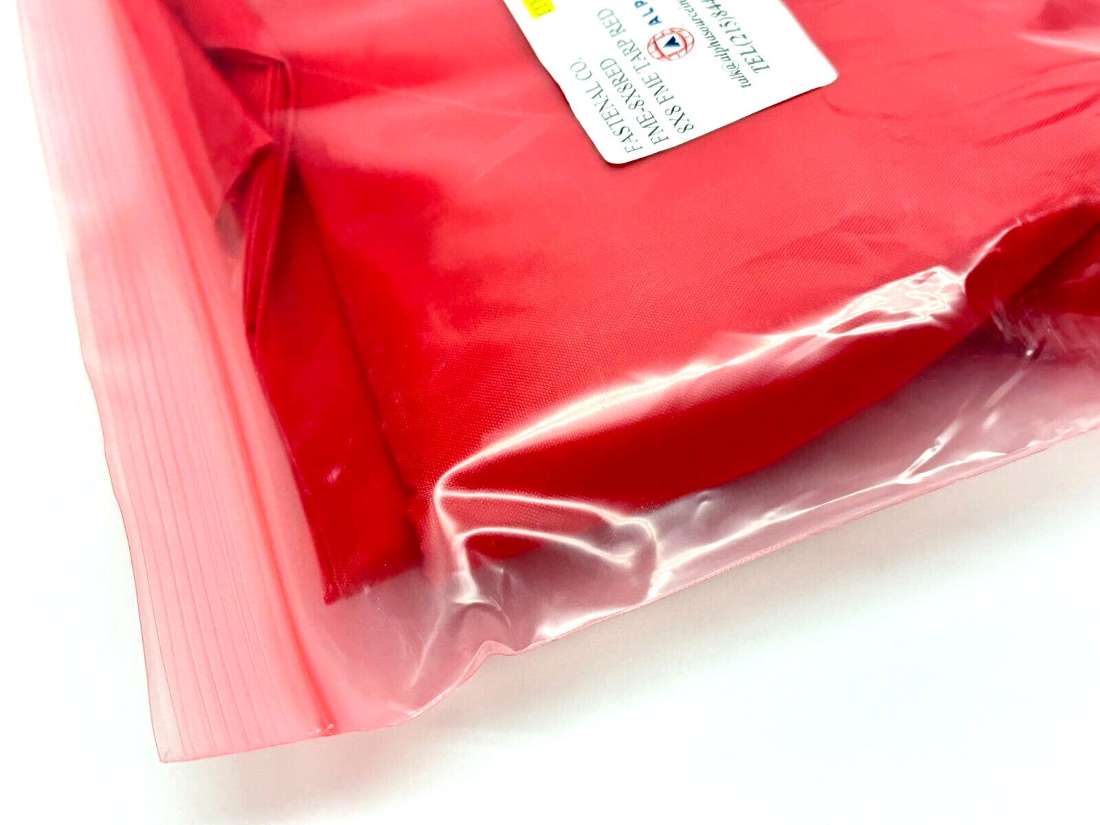 Alphasource FME-8X8RED 8' x 8' FME Tarp Red - Maverick Industrial Sales