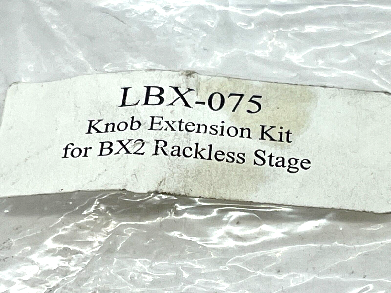 Leeds Precision Instruments LBX-075 Knob Extension Kit for BX2 Rackless Stage - Maverick Industrial Sales