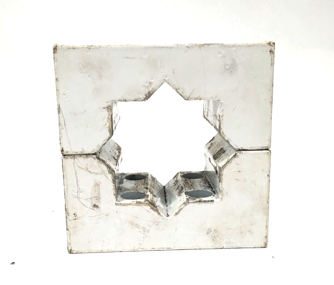 Flex-Cable 6658 Boom Bar Clamping Block 2" Square Inside, Robo-Com V NO SCREWS - Maverick Industrial Sales