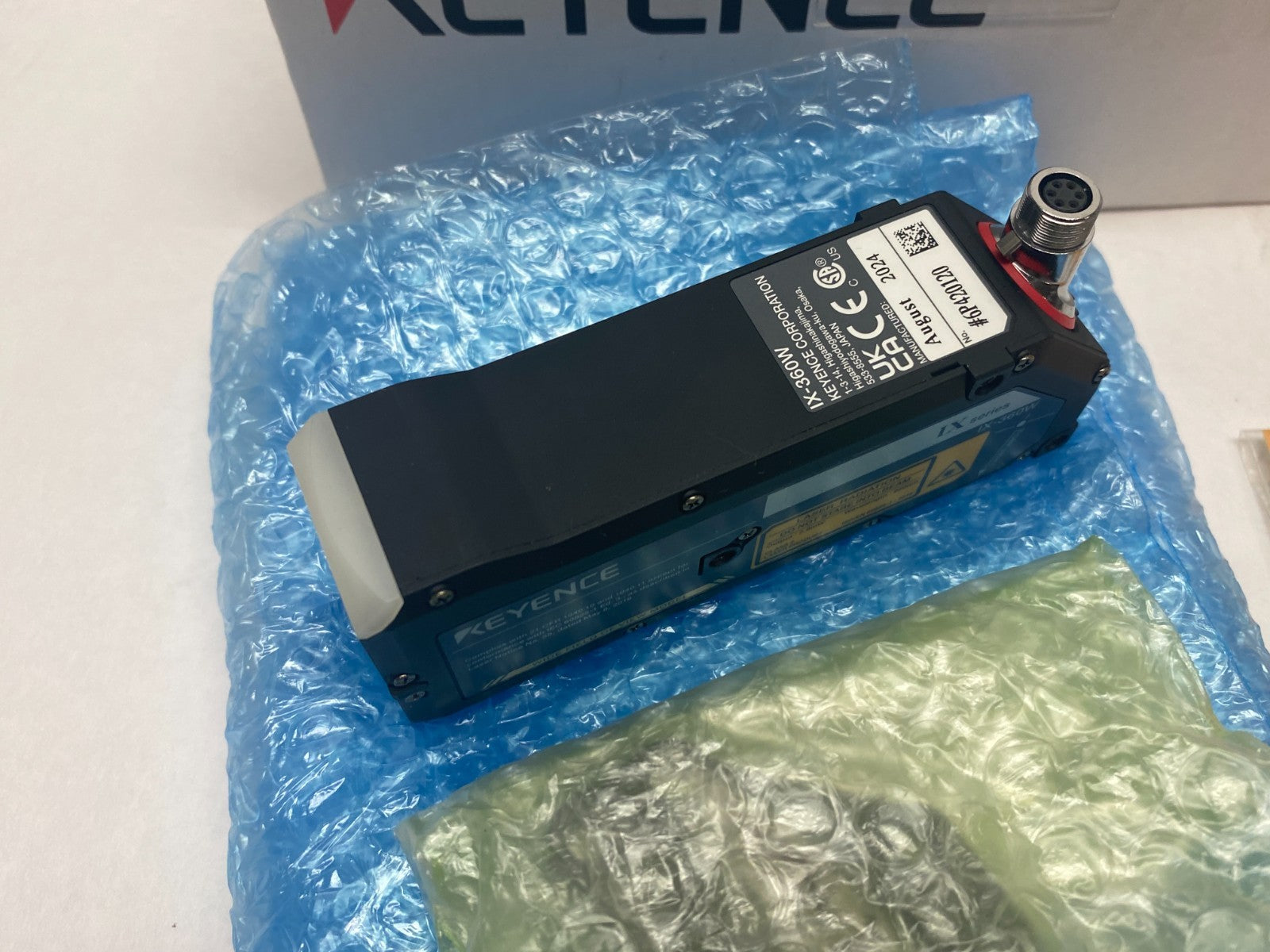 Keyence IX-360W Image Based Laser Sensor Head Scan/Line Mode 360mm - Maverick Industrial Sales