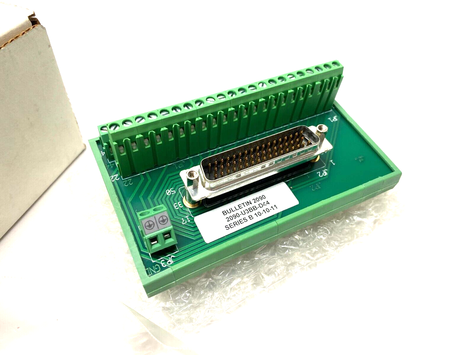 Allen Bradley 2090-U3BB-D44 Ser. B Interface Breakout Board Module - Maverick Industrial Sales